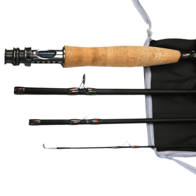TRAINFIS Fly Fishing Rod 8 ft 9 ft 3/4 WT 5/6 WT Fast Action Trout Graphite Rod
