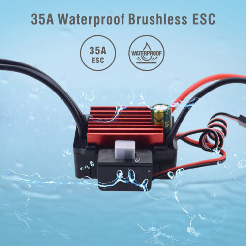 SURPASSHOBBY 2845 5900KV bürstenloser Motor 35A ESC für 1/12 Traxxas HSP RC Auto - Bild 2 von 12