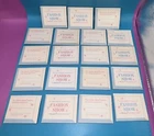 New ListingVintage Barbie Doll Fashion Show Modeling Outfit Cardboard 19 Cards Invitations