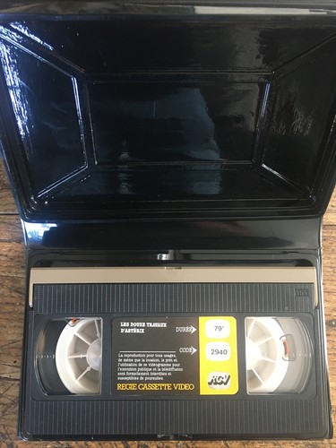 LES AVENTURES D'ASTERIX ... LES 12 TRAVAUX D'ASTERIX ... RCV/IDEFIX ... VHS - Photo 2/4