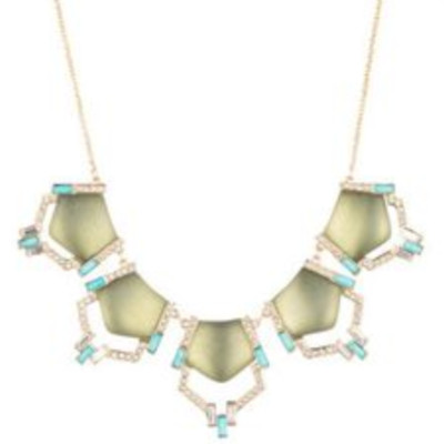 Alexis Bittar Womens Phoenix Deco Lucite Necklace  W1150