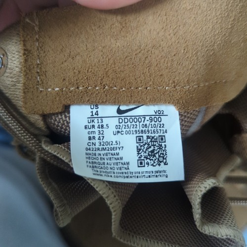 NEW Nike SFB B1 Tactical Military Boots Coyote Tan Brown DD0007-900 Size 14  - Picture 7 of 7