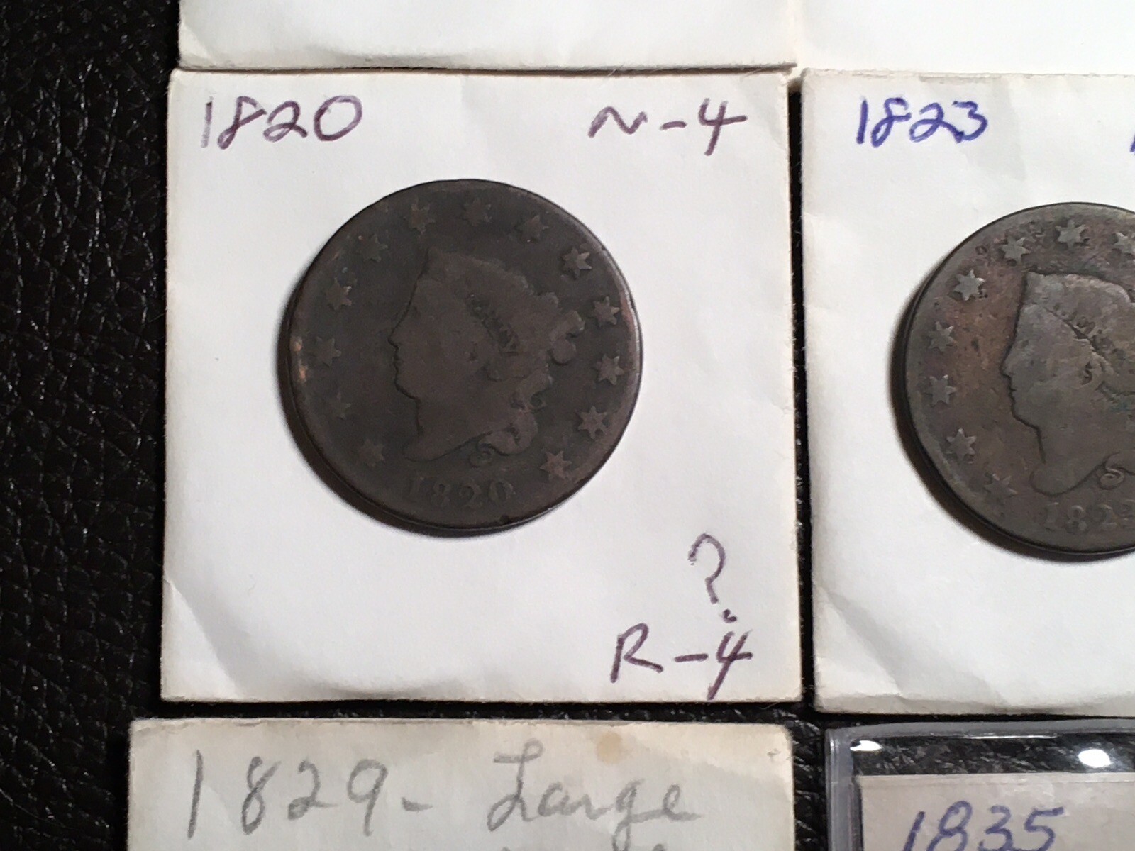Nine Diff. Date Cent Old Collection Some Issues Attribution