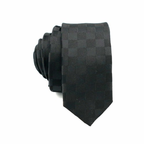 DESIGNER SKINNY 5CM TIE & MATCHING POCKET SQUARE SET POLKA DOT BLUE SLIM TIES UK - Picture 19 of 86