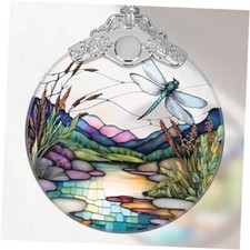 Stained Glass Ornament, Christmas Ornaments, Christmas Tree Dragonfly