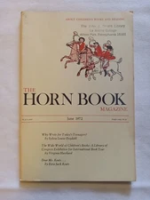 1972 June, The HORN BOOK Magazine, "Dear Mr. Keats..." (BM101)