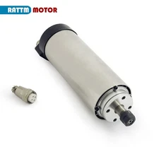 US SHIP】800W  110V Air Cooled CNC Spindle Motor ER11 65MM for CNC Machine