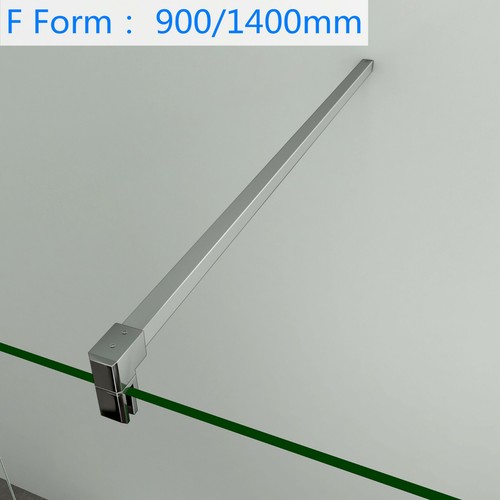 Schwwarze Haltestange Stabilisator Stabilisationsstange fAzr Duschwand Galswand - Bild 2 von 9