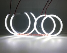 For Dodge Charger Headlamp LED Halo Ring Demon Devil Angel Eyes Lamp Xenon White