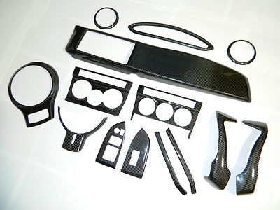 Carbon Cover Armaturenbrett Center Console 14 Teile passt für Toyota GT86 BRZ 