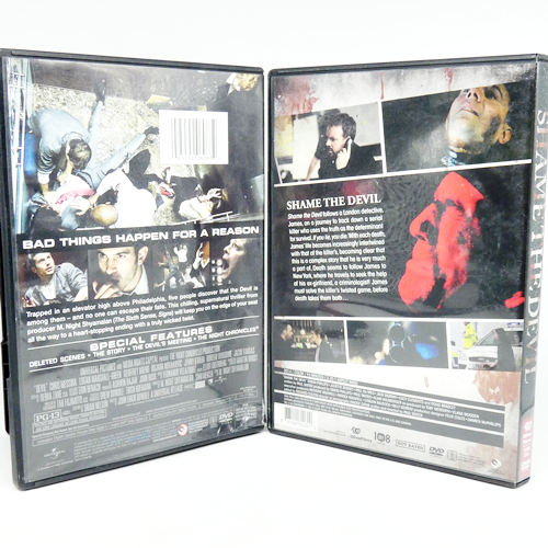 Devil 2 Horror DVD Lot Devil & Shame the Devil Toller Zustand - Bild 3 von 3