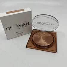 Glowish by Huda Beauty Soft Radiance Bronzing Powder Full Size 01 LIGHT NIB