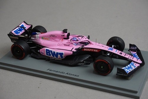 1:43 SPARK S8522 Alpine A522 BWT F1 Team Bahrain GP 2022 #14 Fernando Alonso - Picture 3 of 8