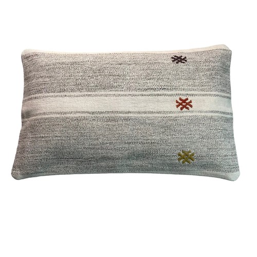 CUSCINO 30x50CM VERO TESSUTO A MANO VINTAGE KILIM FEDERA CUSCINO SEDUTA FEDERA - Foto 5 di 10