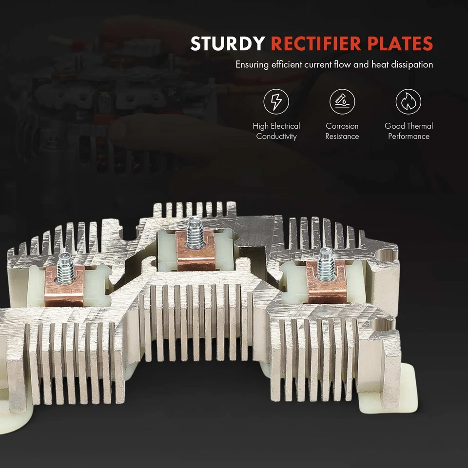 Diodo rectificador alternador para GMC C1500 C7000 Cadillac Buick Oldsmobile Pontiac Foto 4 de 4