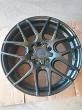 Motiv Magellan 409B RIMS Wheels Black 18x8 115mm and 120mm Bolt Pattern