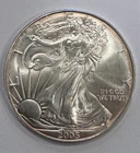 2005 American Silver Eagle • BU • “America the Beautiful” Colorized Reverse