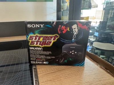 SONY Walkman WM-E40ST Street Style Cassette Player - New Old Stock Y2K