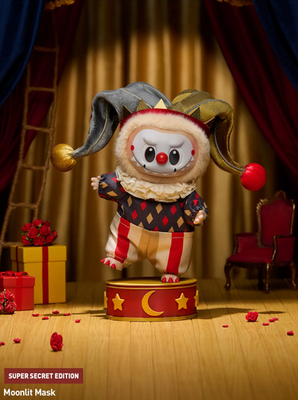 POP MART WHY SO SERIOUS シークレットLABUBU Pop Mart WHY SO SERIOUS Series Labubu Moonlit Mask Secret Edition