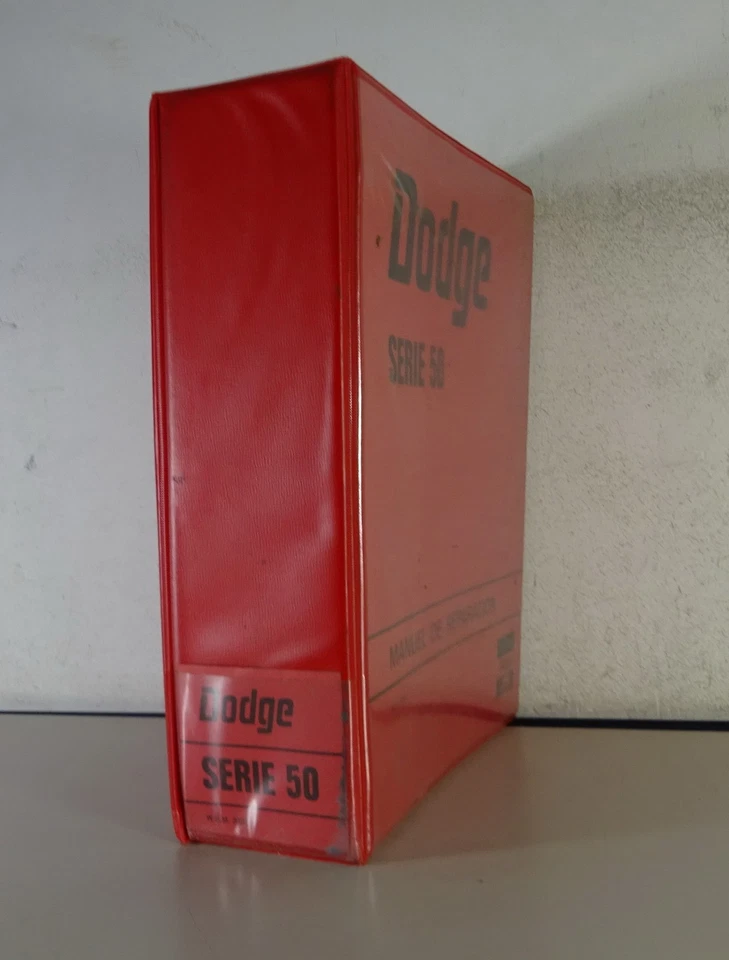 Manual De Taller Chrysler Dodge Camión Serie 50 | Años 70 Francés - Imagen 2 de 4