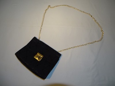 Schwarze Mini Tasche Taschen mit Hardware Gold Elegant - Top Zustand
