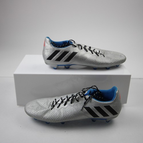 adidas Messi Soccer Cleat Men's Silver Used 12.5