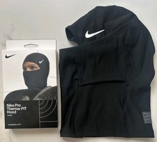 Nike Pro Therma-Fit Hyperwarm Ski Mask Black Balaclava Hood Unisex