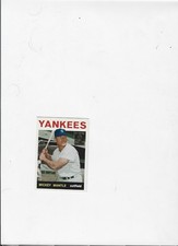 1996 Topps - Mickey Mantle Commemorative Reprints Mickey Mantle #14