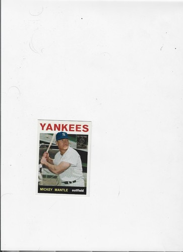 1996 Topps - Mickey Mantle Commemorative Reprints Mickey Mantle #14 - Picture 1 of 2