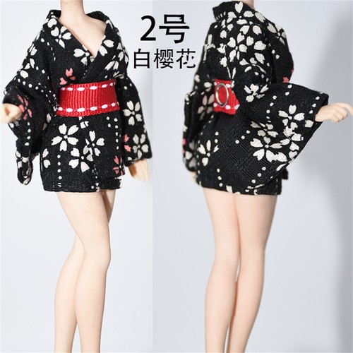 tbleague phicen 1/12 kimono corto e cintura adatto 6 pollici figure corpo - Foto 13 di 18