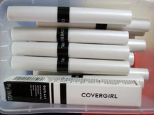 COVERGIRL Outlast All-day Moisturizing Clear Top Coat New Unused 2 Tubes