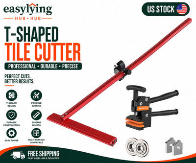 48'' Professional Manual Tile Cutter with Pliers & Blades for Ceramic Work
