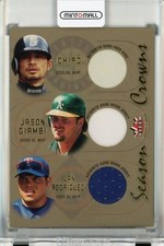 2002 Fleer Triple Crown Ichiro Giambi Rodriguez Season Crowns /100