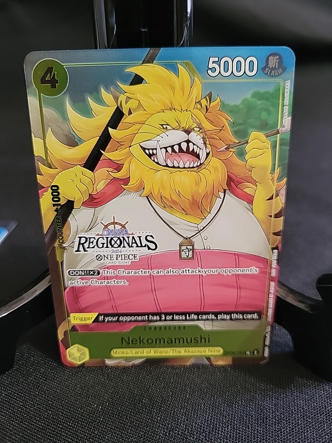 Nekomamushi OP06-110 Offline Regional 2024 Vol. 3 Participant	One Piece Card Eng