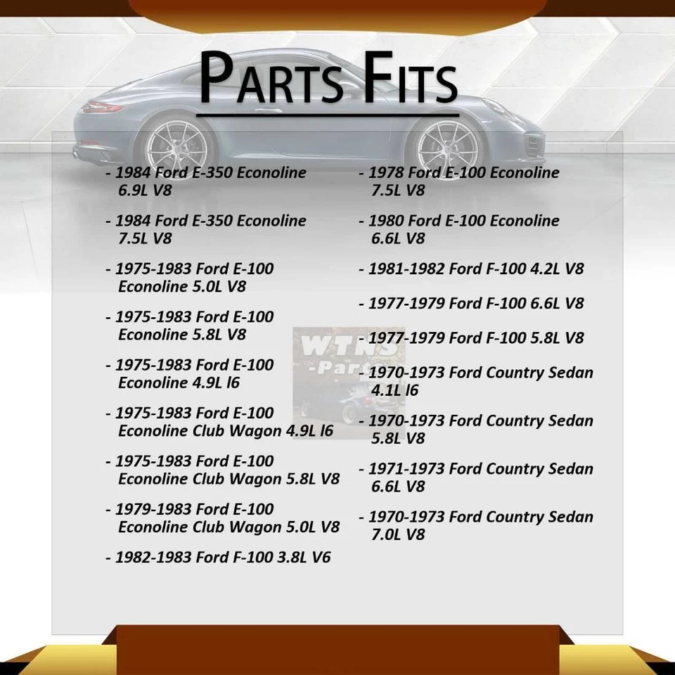 Подходит для 1970 1971 Ford Country седан WJB передний внутренний подшипник колеса и гоночный комплект - Изображение 4 из 4