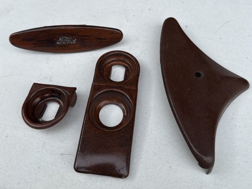 Original 1938 39 Ford Glove Box Door Dash Coupe Sedan Interior Parts Steering - Picture 7 of 11