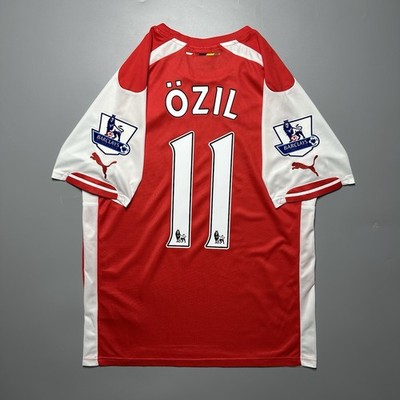 ARSENAL PUMA 2014/2015 FOOTBALL SOCCER HOME JERSEY #11 OZIL SIZE ARSENAL PUMA 2014/2015 FOOTBALL SOCCER HOME JERSEY #11 OZIL SIZE