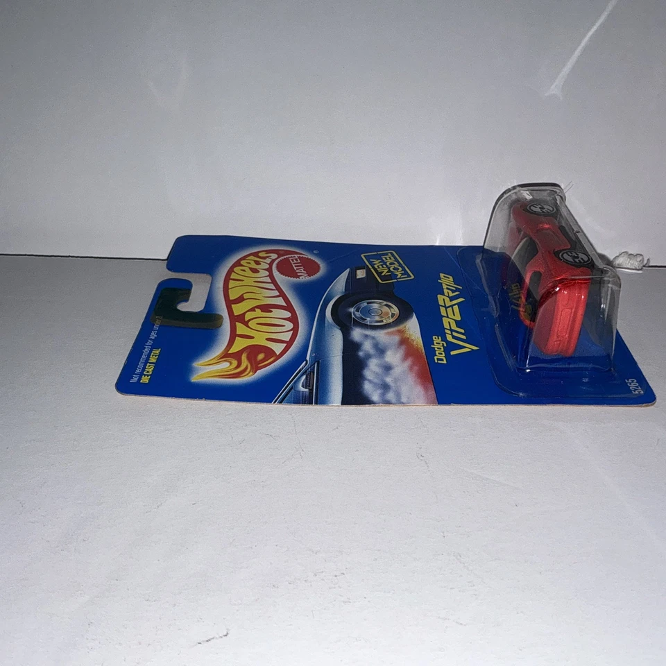 Dodge Viper RT/10 #210 1991 Hot Wheels rojo medalla de oro velocidad - diecast sin usar, en caja Foto 4 de 4