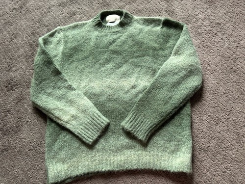 Five Four Five Men’s Green Alpaca Green Sweater Size M