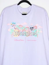 NWT Disney x Stoney Clover Lane Marquee Crew Neck Sweatshirt Lavender 2X Plus