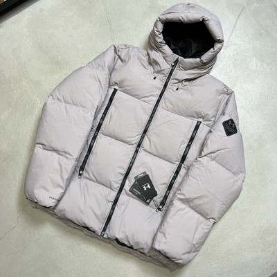 Under Armour Limitless Down Jacket Gray Parka Puffer Insulated
