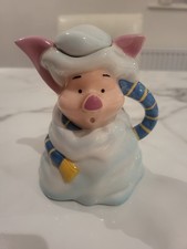 Disney Piglet Winter Head Teapot Border Fine Arts Paul Cardew 2005 edition 