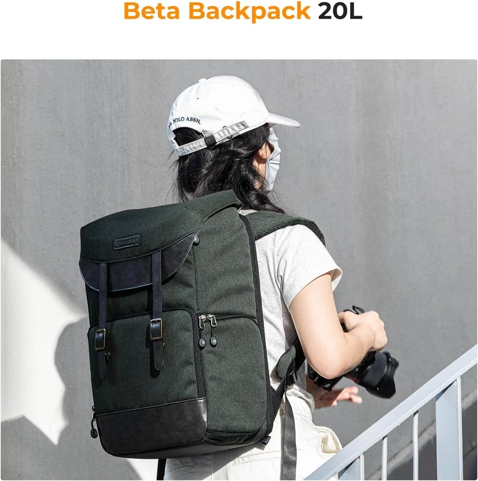 K&F CONCEPT Professional Cameras Bag DSLR Backpacks Storage for Photographers - Image 2 of 4