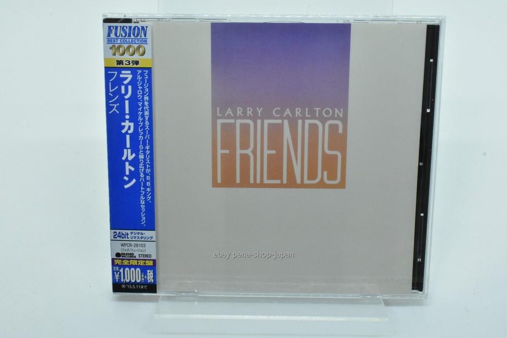LARRY CARLTON-Friends-JAPAN CD Ltd/Ed Remastered