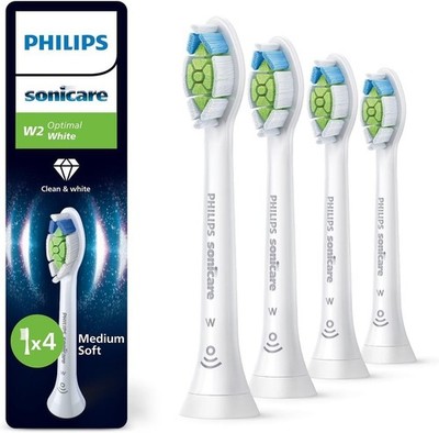 Philips Sonicare W2 Optimal White Bürstenköpfe 4er HX6064/87^