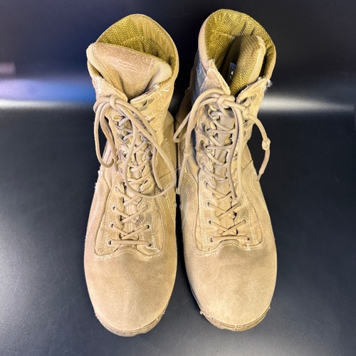 Botas de Combate Militares Belleville Ejército de Estados Unidos Clima Caliente Tostadas Vibram Talla 13 - Imagen 3 de 8