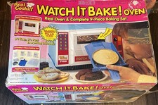 Vintage 1990 Tyco Real Cookin' Watch It Bake Oven " Easy Bake Oven "