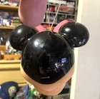 Disney Hallmark Minnie Mouse Blown Glass Icon Head Christmas Ornament — photo 2