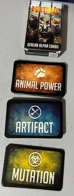 Mutant Year Zero: Cartas Elysium y Tarjetas Genlab Alpha Foto 3 de 4