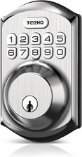 TE001 Keyless Entry Door Lock with Keypad - Smart Deadbolt Lock for Front Door w